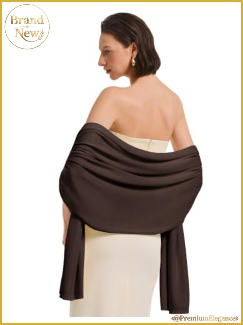 Viscose Cotton Pashmina Shawl Wrap Evening Wedding Bridal Oversized Scarf